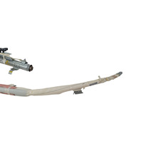 2003-2009 Toyota 4Runner Right Side Curtain Airbag Air Bag 62170-35020, F042, OEM, 2003, 2004, 2005, 2006, 2007, 2008, 2009