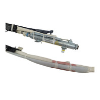 2003-2009 Toyota 4Runner Right Side Curtain Airbag Air Bag 62170-35020, F042, OEM, 2003, 2004, 2005, 2006, 2007, 2008, 2009