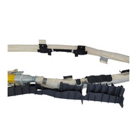 2003-2009 Toyota 4Runner Left Side Curtain Airbag Air Bag 62180-35020, F042, OEM, 2003, 2004, 2005, 2006, 2007, 2008, 2009