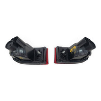 2003-2009 Toyota 4Runner Rear Right/Left Bumper Reflector Marker Set, 81590-60141, 81580-60111, F042, OEM, 2003, 2004, 2005, 2006, 2007, 2008, 2009