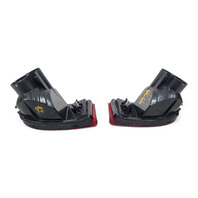 2003-2009 Toyota 4Runner Rear Right/Left Bumper Reflector Marker Set, 81590-60141, 81580-60111, F042, OEM, 2003, 2004, 2005, 2006, 2007, 2008, 2009