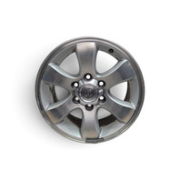 2003-2009 Toyota 4Runner Alloy Wheel, Rim Disc, 6 Spoke 17x7.5 #4, F042, OEM, 2003, 2004, 2005, 2006, 2007, 2008, 2009