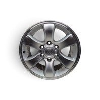 2003-2009 Toyota 4Runner Alloy Wheel, Rim Disc, 6 Spoke 17x7.5 #2, F042, OEM, 2003, 2004, 2005, 2006, 2007, 2008, 2009