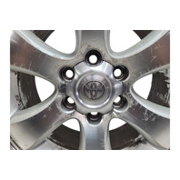 2003-2009 Toyota 4Runner Alloy Wheel, Rim Disc, 6 Spoke 17x7.5 #3, F042, OEM, 2003, 2004, 2005, 2006, 2007, 2008, 2009