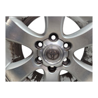 2003-2009 Toyota 4Runner Alloy Wheel, Rim Disc, 6 Spoke 17x7.5 #1, F042, OEM, 2003, 2004, 2005, 2006, 2007, 2008, 2009