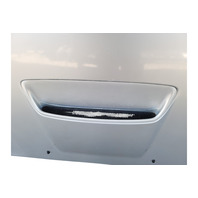 2003-2009 Toyota 4Runner Hood Scoop Bonnet Grill Assembly Silver, 53301-35151, F042, OEM, 2003, 2004, 2005, 2006, 2007, 2008, 2009