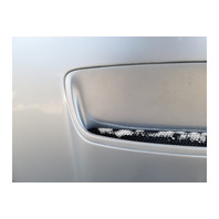 2003-2009 Toyota 4Runner Hood Scoop Bonnet Grill Assembly Silver, 53301-35151, F042, OEM, 2003, 2004, 2005, 2006, 2007, 2008, 2009