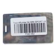 2003-2005 Toyota 4Runner Charcoal Emission Fuel Vapor Canister EVAP, 77740-35490, F042, OEM, 2003, 2004, 2005
