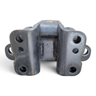 2003-2005 Toyota 4Runner V8 Trailer Tow Hitch Center Support Bracket 08925-35850, F042, OEM, 2003, 2004, 2005