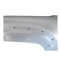 2003-2006 Toyota 4Runner Fender Panel Assy. Left/Driver Silver, 53802-35620, F042, OEM, 2003, 2004, 2005, 2006