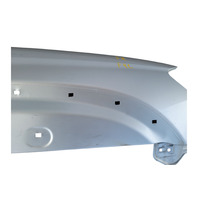2003-2006 Toyota 4Runner Fender Panel Assy. Right/Passenger Silver, 53801-35530, F042, OEM, 2003, 2004, 2005, 2006