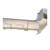 2003-2006 Toyota 4Runner Rear Bumper Cover Panel Silver, 52159-35100, F042, OEM, 2003, 2004, 2005, 2006