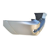 2003-2006 Toyota 4Runner Rear Bumper Cover Panel Silver, 52159-35100, F042, OEM, 2003, 2004, 2005, 2006
