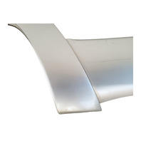 2003-2006 Toyota 4Runner Rear Door Molding Trim Right/Passenger, Silver, 75741-35110-B0, F042, OEM, 2003, 2004, 2005, 2006