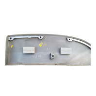 2003-2006 Toyota 4Runner Quarter Wheel Opening Flare/Molding Rear Right/Passenger Silver, 75653-35080-B0, F042, OEM, 2003, 2004, 2005, 2006