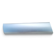 2003-2006 Toyota 4Runner Door Molding Trim Front Left/Driver, Silver, 75732-35110-B0, F042, OEM, 2003, 2004, 2005, 2006