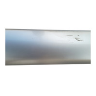 2003-2006 Toyota 4Runner Door Molding Trim Light Front Right Silver, 75731-35110-B0, F042, OEM, 2003, 2004, 2005, 2006