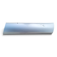 2003-2006 Toyota 4Runner Door Molding Trim Light Front Right Silver, 75731-35110-B0, F042, OEM, 2003, 2004, 2005, 2006