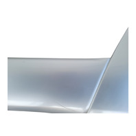 2003-2006 Toyota 4Runner Rear Door Molding Trim Left/Driver Silver, 75742-35110-B0, F042, OEM, 2003, 2004, 2005, 2006