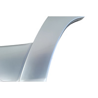 2003-2006 Toyota 4Runner Rear Door Molding Trim Left/Driver Silver, 75742-35110-B0, F042, OEM, 2003, 2004, 2005, 2006