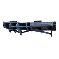 2003-2006 Toyota 4Runner Front Bumper Side Support Right Passenger 52115-35100, F042, OEM, 2003, 2004, 2005, 2006