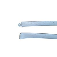 2003-2006 Toyota 4Runner Filler Bumper Headlight Cover Set Silver, 52513-35080, F042, OEM, 2003, 2004, 2005, 2006