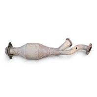 2003-2009 Toyota 4Runner Front Exhaust Muffler Pipe 8 Cylinder V8 17410-50360, F042, OEM, 2003, 2004, 2005, 2006, 2007, 2008, 2009