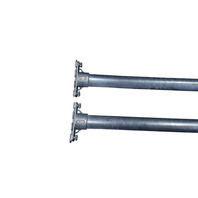 2003-2009 Toyota 4Runner OEM Roof Rack Cross Bars Pair Black 63047-35021, F042, OEM, 2003. 2004, 2005, 2006, 2007, 2008, 2009