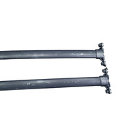 2003-2009 Toyota 4Runner OEM Roof Rack Cross Bars Pair Black 63047-35021, F042, OEM, 2003. 2004, 2005, 2006, 2007, 2008, 2009