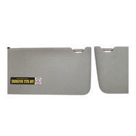 2007-2008 Acura TL Sun Visor Sunvisor Left/Right Set Gray Grey  83230-SEP-A02ZE, F043, OEM, 2007, 2008
