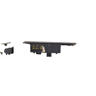 2007-2008 Acura TL Type-S Quarter Panel Marker Right/Left Set, 33655-SEP-A11, 33650-SEP-A11, F043, OEM, 2007, 2008