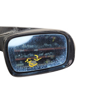 2007-2008 Acura TL Left/Driver Side View Mirror Black 76250-SEP-A12ZC, F043, OEM, 2007, 2008