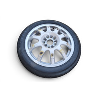 2004-2008 Acura TL Type-S Spare Tire Wheel Donut Disc Rim T145/70/R17, 42700-SEP-A21, F043, OEM, 2004, 2005, 2006, 2007, 2008