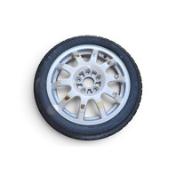 2004-2008 Acura TL Type-S Spare Tire Wheel Donut Disc Rim T145/70/R17, 42700-SEP-A21, F043, OEM, 2004, 2005, 2006, 2007, 2008