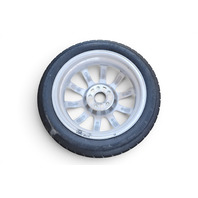 2004-2008 Acura TL Type-S Spare Tire Wheel Donut Disc Rim T145/70/R17, 42700-SEP-A21, F043, OEM, 2004, 2005, 2006, 2007, 2008