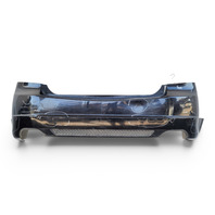 2007-2008 Acura TL Type-S, Rear Bumper Cover, Black, 04715-SEP-A70ZZ, F043, OEM, 2007, 2008
