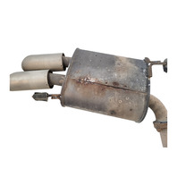 2007-2008 Acura TL Type-S Exhaust Muffler Pipe Assembly 18305-SEP-A51, F043, OEM, 2007, 2008