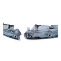 2007-2008 Acura TL Type-S Front Bumper Lower Fog Cover Grill And Bracket Housing Right/Left Set, 71102-SEP-A20ZA, F043, OEM, 2007, 2008