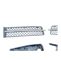 2007-2008 Acura TL Type-S Front Bumper Lower Fog Cover Grill And Bracket Housing Right/Left Set, 71102-SEP-A20ZA, F043, OEM, 2007, 2008