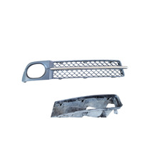 2007-2008 Acura TL Type-S Front Bumper Lower Fog Cover Grill And Bracket Housing Right/Left Set, 71102-SEP-A20ZA, F043, OEM, 2007, 2008