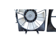 2004-2008 Acura TL Radiator Condenser Cooling Fan Motor w/Shroud Set, F043, OEM, 2004, 2005, 2006, 2007, 2008