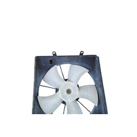 2004-2008 Acura TL Radiator Condenser Cooling Fan Motor w/Shroud Set, F043, OEM, 2004, 2005, 2006, 2007, 2008