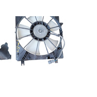 2004-2008 Acura TL Radiator Condenser Cooling Fan Motor w/Shroud Set, F043, OEM, 2004, 2005, 2006, 2007, 2008
