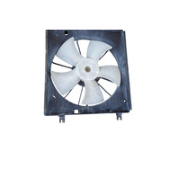 2004-2008 Acura TL Radiator Condenser Cooling Fan Motor w/Shroud Set, F043, OEM, 2004, 2005, 2006, 2007, 2008