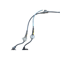 2004-2008 Acura TL ABS Brakes Wheel Speed Sensor, Rear Right/Left, 57475-SEP-A01, 57470-SEP-A01, F043, OEM, 2004, 2005, 2006, 2007, 2008