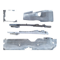2004-2008 Acura TL Engine Bay Radiator Cover Trim Plastic Bulkhead Shroud Set(5), 74117-SEP-A00, F043, OEM, 2004, 2005, 2006, 2007, 2008