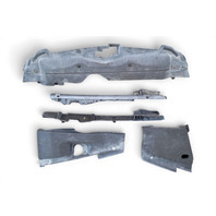 2004-2008 Acura TL Engine Bay Radiator Cover Trim Plastic Bulkhead Shroud Set(5), 74117-SEP-A00, F043, OEM, 2004, 2005, 2006, 2007, 2008