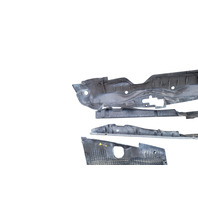 2004-2008 Acura TL Engine Bay Radiator Cover Trim Plastic Bulkhead Shroud Set(5), 74117-SEP-A00, F043, OEM, 2004, 2005, 2006, 2007, 2008