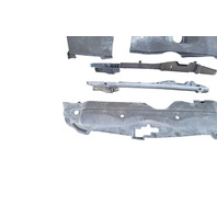 2004-2008 Acura TL Engine Bay Radiator Cover Trim Plastic Bulkhead Shroud Set(5), 74117-SEP-A00, F043, OEM, 2004, 2005, 2006, 2007, 2008