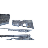 2004-2008 Acura TL Engine Bay Radiator Cover Trim Plastic Bulkhead Shroud Set(5), 74117-SEP-A00, F043, OEM, 2004, 2005, 2006, 2007, 2008